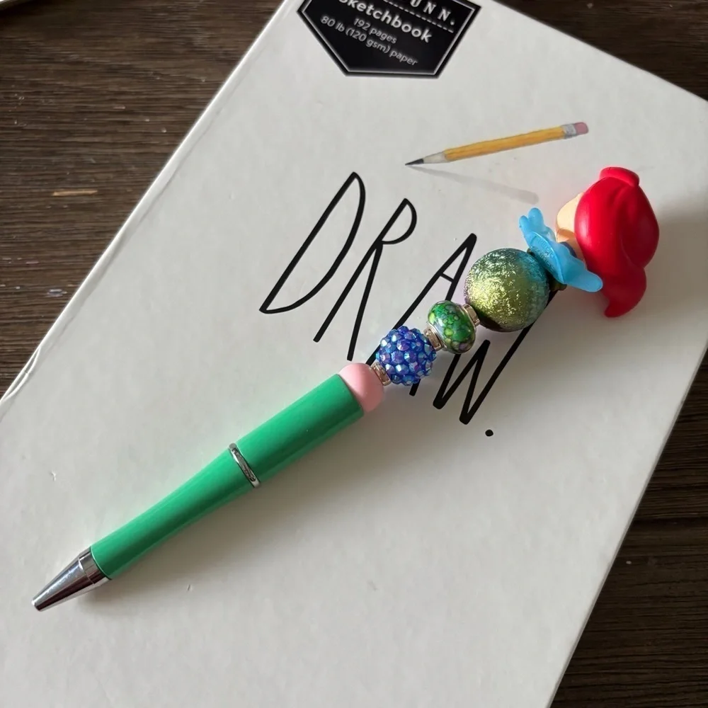 Disney Doorables: The Little Mermaid: Ariel handmade beaded pen